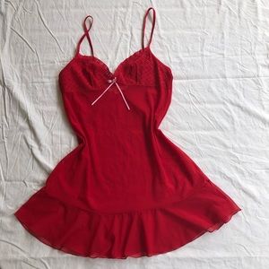 SOLD♥️ Victoria’s Secret Red Slip